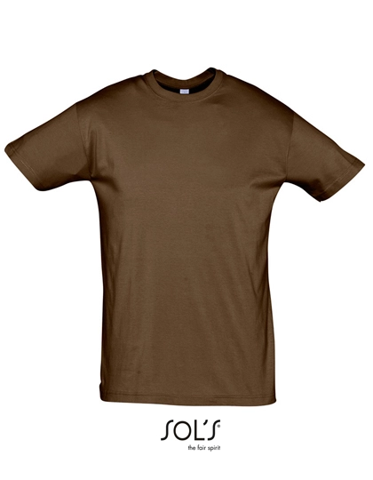 Regent T-Shirt 150 zum Besticken und Bedrucken in der Farbe Earth mit Ihren Logo, Schriftzug oder Motiv.