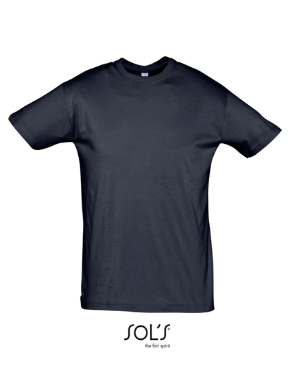Regent T-Shirt 150 zum Besticken und Bedrucken in der Farbe Navy mit Ihren Logo, Schriftzug oder Motiv.