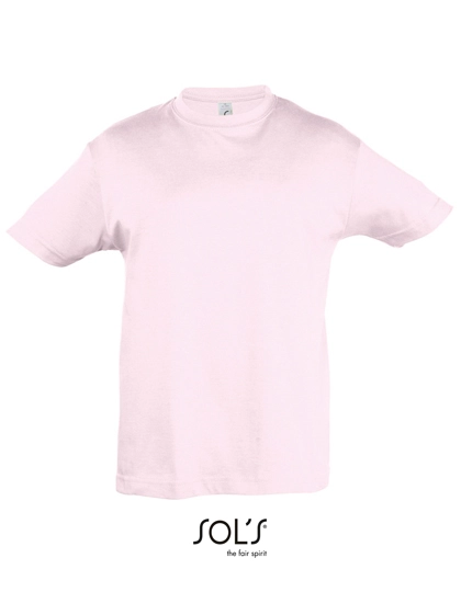 Kids´ Regent 150 zum Besticken und Bedrucken in der Farbe Pale Pink mit Ihren Logo, Schriftzug oder Motiv.