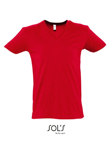 Short Sleeve Tee Shirt Master zum Besticken und Bedrucken in der Farbe Red mit Ihren Logo, Schriftzug oder Motiv.