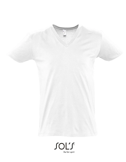 Short Sleeve Tee Shirt Master zum Besticken und Bedrucken in der Farbe White mit Ihren Logo, Schriftzug oder Motiv.