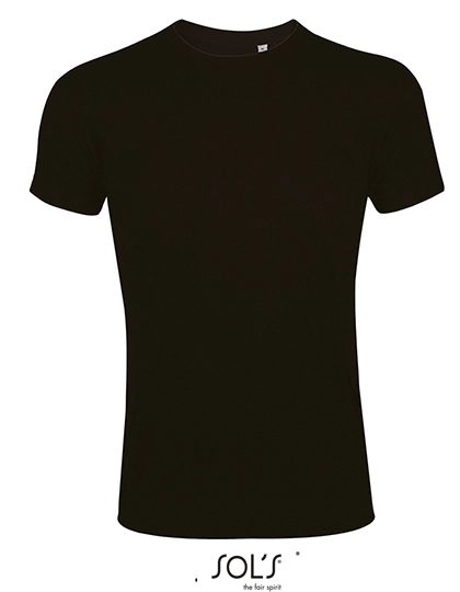 Imperial Fit T-Shirt zum Besticken und Bedrucken in der Farbe Deep Black mit Ihren Logo, Schriftzug oder Motiv.
