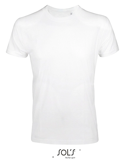 Imperial Fit T-Shirt zum Besticken und Bedrucken in der Farbe White mit Ihren Logo, Schriftzug oder Motiv.