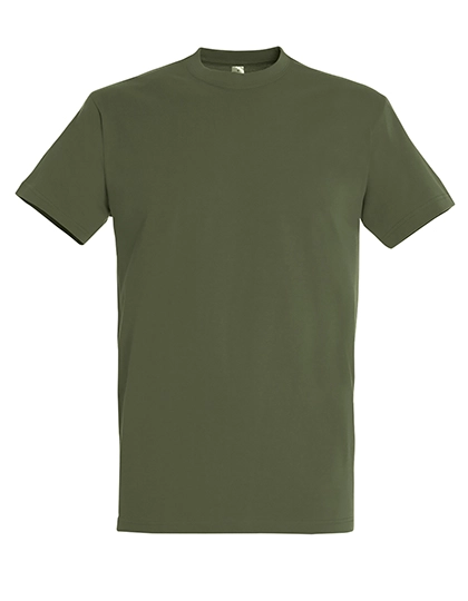 Imperial T-Shirt zum Besticken und Bedrucken in der Farbe Army mit Ihren Logo, Schriftzug oder Motiv.
