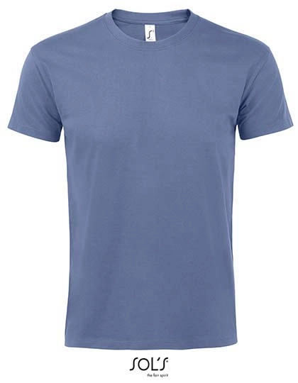 Imperial T-Shirt zum Besticken und Bedrucken in der Farbe Blue mit Ihren Logo, Schriftzug oder Motiv.