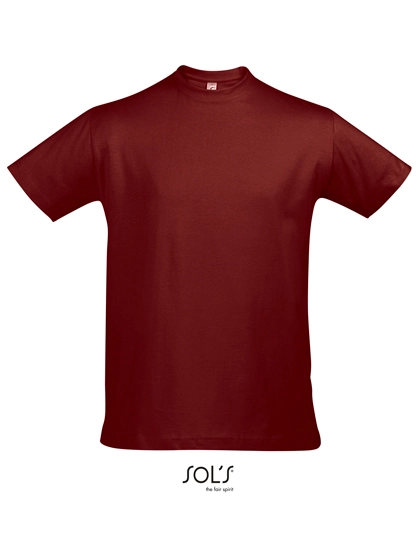 Imperial T-Shirt zum Besticken und Bedrucken in der Farbe Chili Red mit Ihren Logo, Schriftzug oder Motiv.
