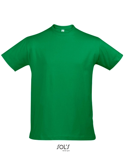 Imperial T-Shirt zum Besticken und Bedrucken in der Farbe Kelly Green mit Ihren Logo, Schriftzug oder Motiv.