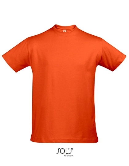 Imperial T-Shirt zum Besticken und Bedrucken in der Farbe Orange mit Ihren Logo, Schriftzug oder Motiv.