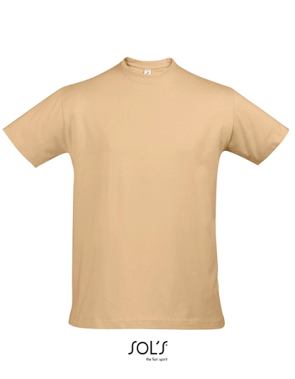 Imperial T-Shirt zum Besticken und Bedrucken in der Farbe Sand mit Ihren Logo, Schriftzug oder Motiv.