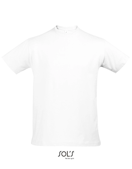 Imperial T-Shirt zum Besticken und Bedrucken in der Farbe White mit Ihren Logo, Schriftzug oder Motiv.