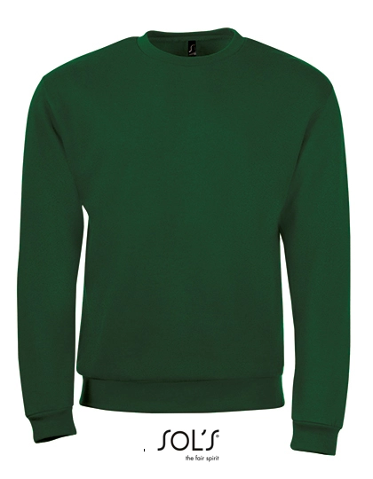 Men´s Spider Round-Neck Sweatshirt zum Besticken und Bedrucken in der Farbe Bottle Green mit Ihren Logo, Schriftzug oder Motiv.