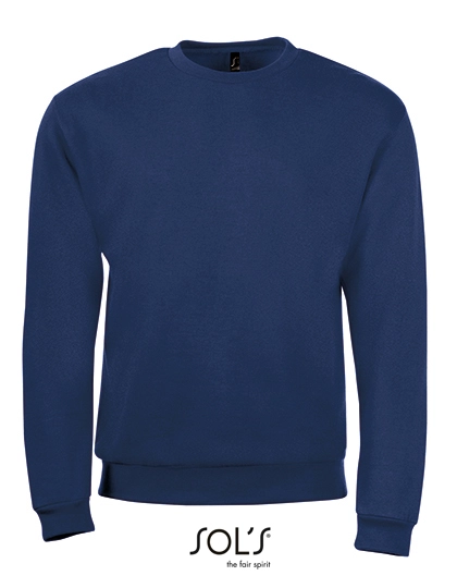 Men´s Spider Round-Neck Sweatshirt zum Besticken und Bedrucken in der Farbe French Navy mit Ihren Logo, Schriftzug oder Motiv.