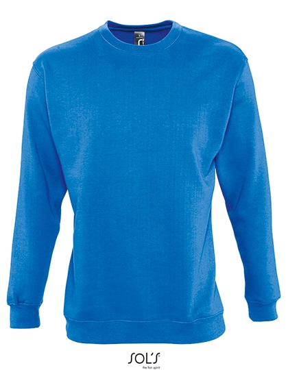 Unisex Sweatshirt Supreme zum Besticken und Bedrucken in der Farbe Royal Blue mit Ihren Logo, Schriftzug oder Motiv.