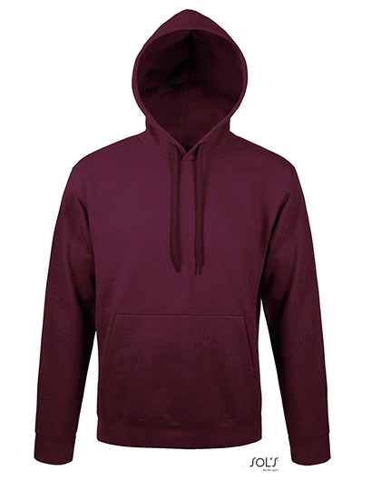 Unisex Hooded Sweat-Shirt Snake zum Besticken und Bedrucken in der Farbe Burgundy mit Ihren Logo, Schriftzug oder Motiv.