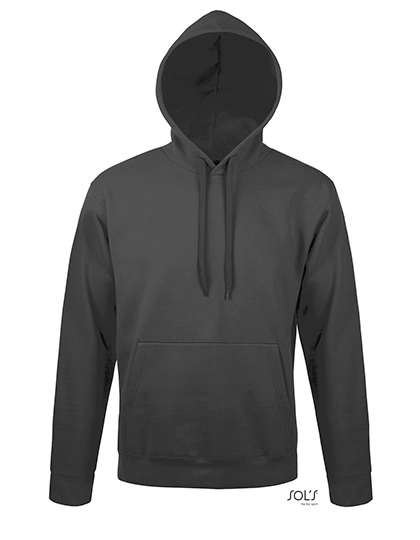 Unisex Hooded Sweat-Shirt Snake zum Besticken und Bedrucken in der Farbe Dark Grey (Solid) mit Ihren Logo, Schriftzug oder Motiv.