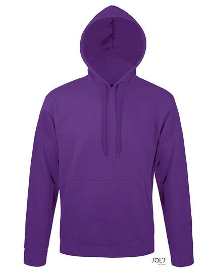 Unisex Hooded Sweat-Shirt Snake zum Besticken und Bedrucken in der Farbe Dark Purple mit Ihren Logo, Schriftzug oder Motiv.