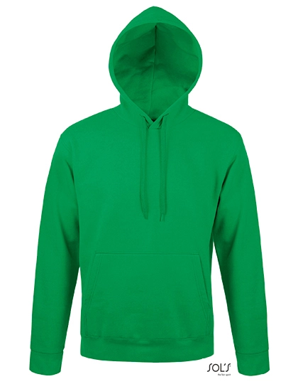 Unisex Hooded Sweat-Shirt Snake zum Besticken und Bedrucken in der Farbe Kelly Green mit Ihren Logo, Schriftzug oder Motiv.