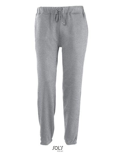 Jogging Trousers Jogger zum Besticken und Bedrucken in der Farbe Grey Melange mit Ihren Logo, Schriftzug oder Motiv.