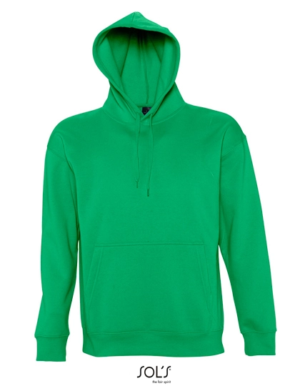 Hooded-Sweater Slam zum Besticken und Bedrucken in der Farbe Kelly Green mit Ihren Logo, Schriftzug oder Motiv.