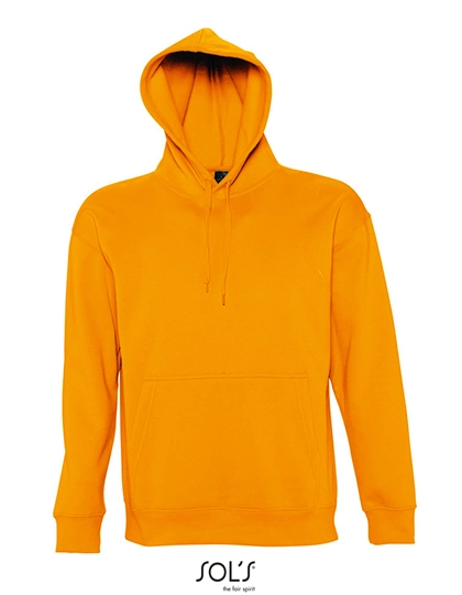 Hooded-Sweater Slam zum Besticken und Bedrucken in der Farbe Orange mit Ihren Logo, Schriftzug oder Motiv.