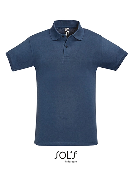 Men´s Polo Shirt Perfect zum Besticken und Bedrucken in der Farbe Denim mit Ihren Logo, Schriftzug oder Motiv.
