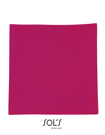 Microfibre Towel Atoll 30 zum Besticken und Bedrucken in der Farbe Fuchsia mit Ihren Logo, Schriftzug oder Motiv.