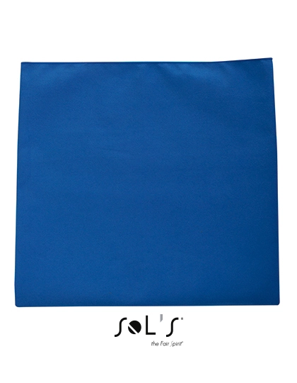 Microfibre Towel Atoll 70 zum Besticken und Bedrucken in der Farbe Royal Blue mit Ihren Logo, Schriftzug oder Motiv.