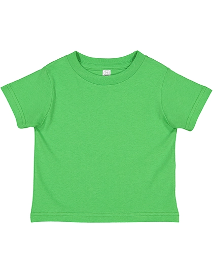 Toddler Fine Jersey T-Shirt zum Besticken und Bedrucken in der Farbe Apple mit Ihren Logo, Schriftzug oder Motiv.