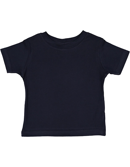 Toddler Fine Jersey T-Shirt zum Besticken und Bedrucken in der Farbe Navy mit Ihren Logo, Schriftzug oder Motiv.
