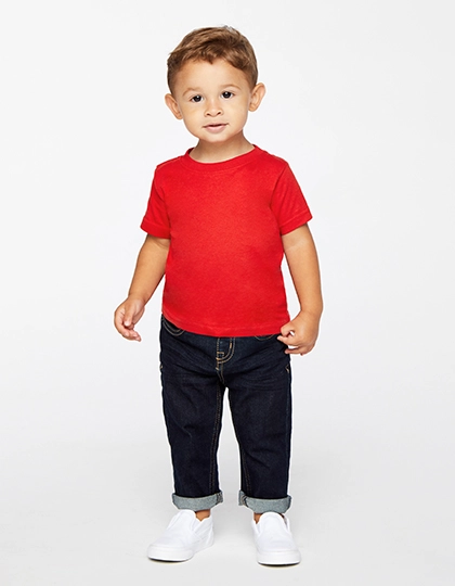 Infant Fine Jersey T-Shirt zum Besticken und Bedrucken mit Ihren Logo, Schriftzug oder Motiv.
