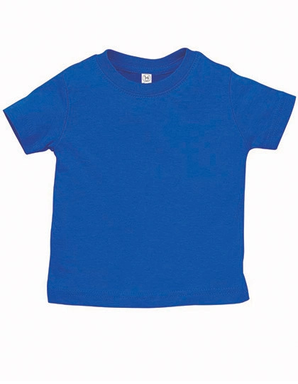 Infant Fine Jersey T-Shirt zum Besticken und Bedrucken in der Farbe Royal mit Ihren Logo, Schriftzug oder Motiv.