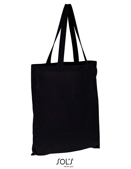 Awake Recycled Shopping Bag zum Besticken und Bedrucken in der Farbe Black mit Ihren Logo, Schriftzug oder Motiv.