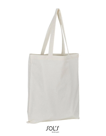Awake Recycled Shopping Bag zum Besticken und Bedrucken in der Farbe Natural mit Ihren Logo, Schriftzug oder Motiv.