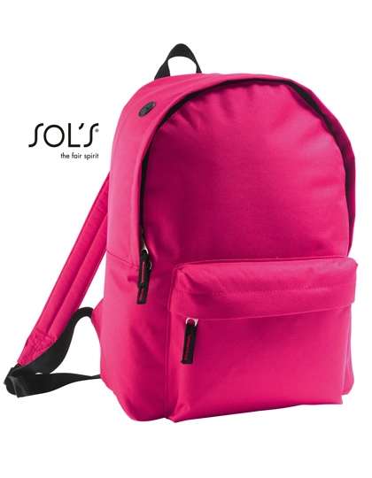 Backpack Rider zum Besticken und Bedrucken in der Farbe Fuchsia mit Ihren Logo, Schriftzug oder Motiv.