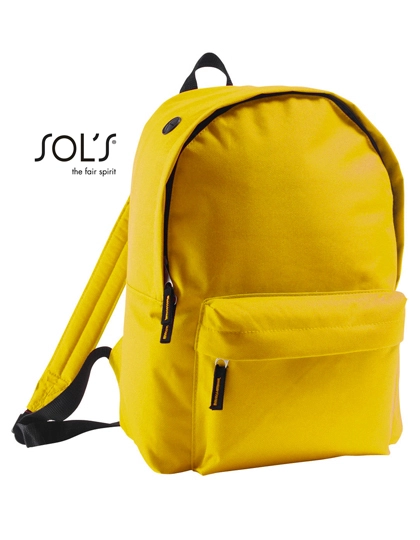 Backpack Rider zum Besticken und Bedrucken in der Farbe Gold mit Ihren Logo, Schriftzug oder Motiv.