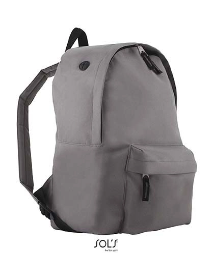 Backpack Rider zum Besticken und Bedrucken in der Farbe Graphite mit Ihren Logo, Schriftzug oder Motiv.