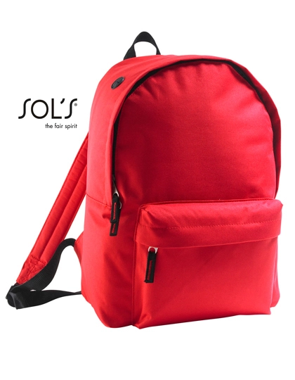 Backpack Rider zum Besticken und Bedrucken in der Farbe Red mit Ihren Logo, Schriftzug oder Motiv.