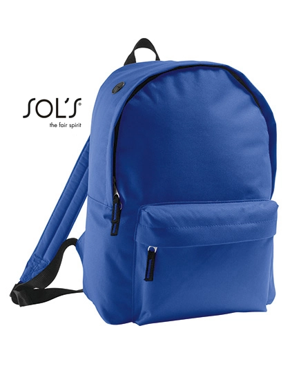 Backpack Rider zum Besticken und Bedrucken in der Farbe Royal Blue mit Ihren Logo, Schriftzug oder Motiv.