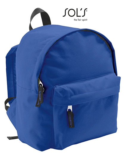 Kids´ Backpack Rider zum Besticken und Bedrucken in der Farbe Royal Blue mit Ihren Logo, Schriftzug oder Motiv.
