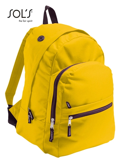 Backpack Express zum Besticken und Bedrucken in der Farbe Gold mit Ihren Logo, Schriftzug oder Motiv.