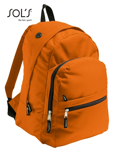 Backpack Express zum Besticken und Bedrucken in der Farbe Orange mit Ihren Logo, Schriftzug oder Motiv.