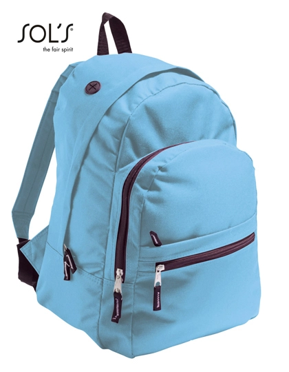 Backpack Express zum Besticken und Bedrucken in der Farbe Sky Blue mit Ihren Logo, Schriftzug oder Motiv.