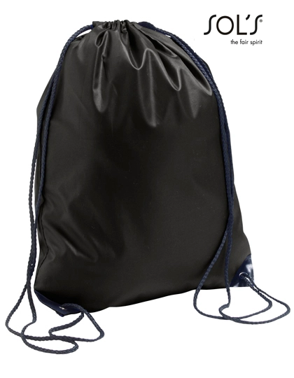 Backpack Urban zum Besticken und Bedrucken in der Farbe Black mit Ihren Logo, Schriftzug oder Motiv.