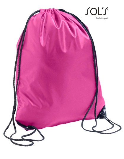 Backpack Urban zum Besticken und Bedrucken in der Farbe Flash Pink mit Ihren Logo, Schriftzug oder Motiv.