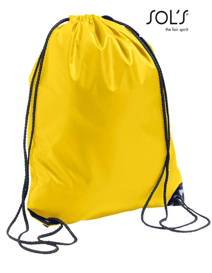 Backpack Urban zum Besticken und Bedrucken in der Farbe Gold mit Ihren Logo, Schriftzug oder Motiv.