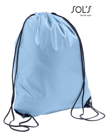 Backpack Urban zum Besticken und Bedrucken in der Farbe Sky Blue mit Ihren Logo, Schriftzug oder Motiv.