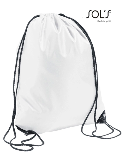Backpack Urban zum Besticken und Bedrucken in der Farbe White mit Ihren Logo, Schriftzug oder Motiv.