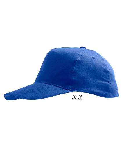 Kids´ Cap Sunny zum Besticken und Bedrucken in der Farbe Royal Blue mit Ihren Logo, Schriftzug oder Motiv.