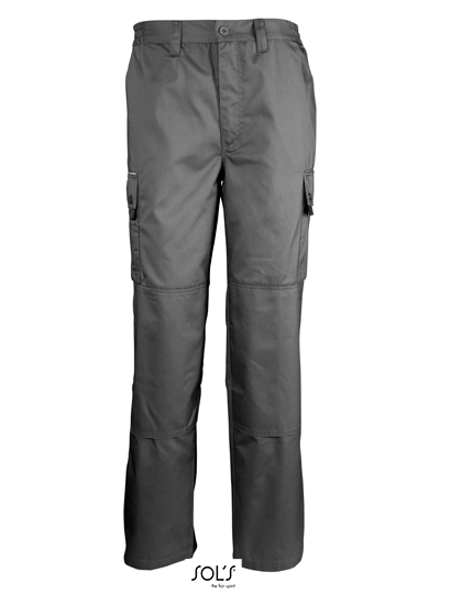 Men´s Workwear Trousers Active Pro zum Besticken und Bedrucken in der Farbe Dark Grey (Solid) mit Ihren Logo, Schriftzug oder Motiv.