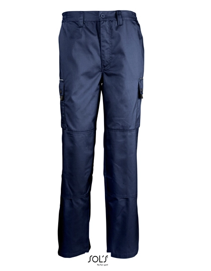 Men´s Workwear Trousers Active Pro zum Besticken und Bedrucken in der Farbe Navy mit Ihren Logo, Schriftzug oder Motiv.